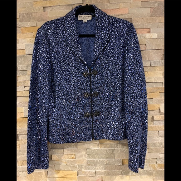 st john sequin jacket